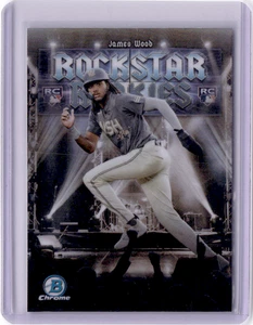 Bowman 2025 - Rockstar Rookies James Wood #RR-11 (RC) - Imagen 1 de 2