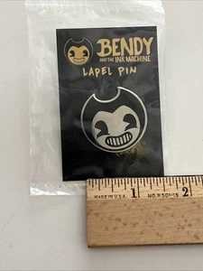 BENDY AND THE INK MACHINE 1-3/8" DURCHMESSER ANSTECKNADEL - NEU - Bild 1 von 7