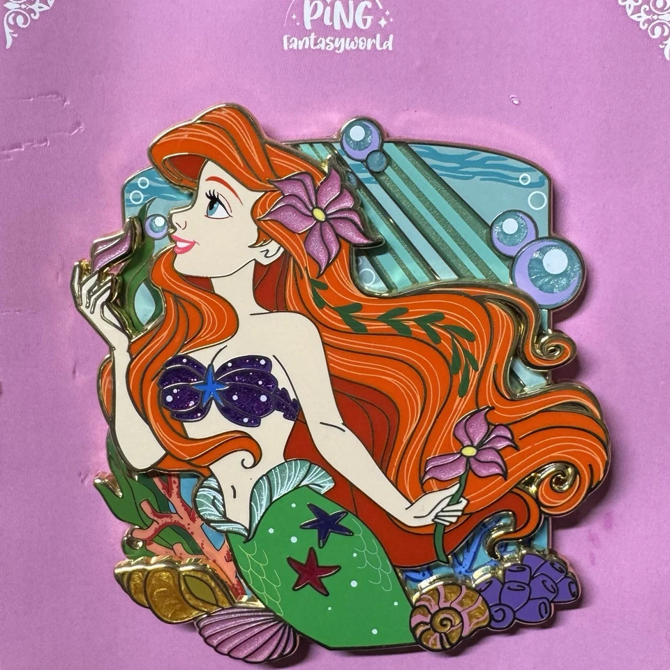 Prendedor de fantasía Disney La Sirenita Ariel Foto 1 de 1