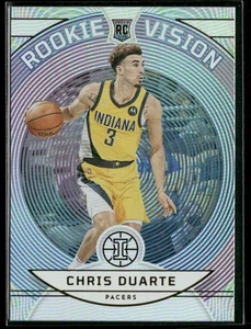 Chris Duarte 2021-22 Panini Illusions #11 RC Rookie Vision Indiana Pacers - Imagen 1 de 2