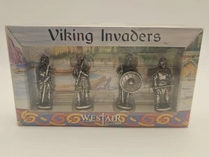 NEW Westair 4 Pack Viking  Invaders Figure 1.5 Inches United Kingdom - Picture 1 of 12