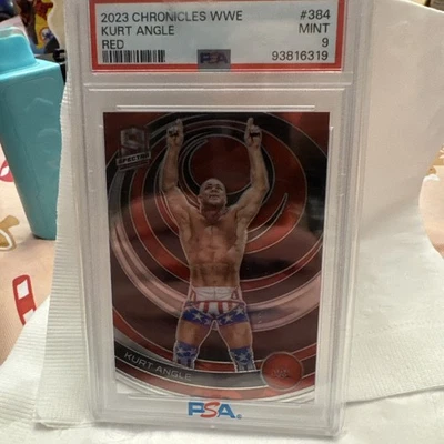 2023 Panini Spectra Prizm Kurt Angle #384 060/199 - Image 1 of 2