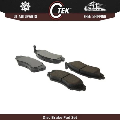 Para Chevrolet Optra 2004-2010 | Pastilhas de freio a disco dianteiras centrais | Cerâmica - Imagem 1 de 4