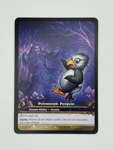 World of Warcraft TCG Scourgewar 57/270 Extended Art Polymorph: Penguin - Picture 1 of 1