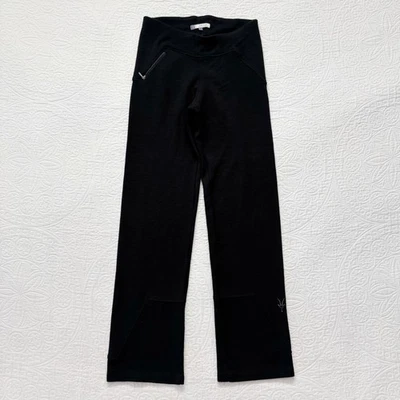 Ibex Women's Pull-On Merino Wool Winter Casual Pants, Black (Sz S) - Image 1 of 4