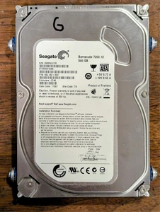 Seagate BarraCuda 7200.12 500 GB Hard Drive - Picture 1 of 1