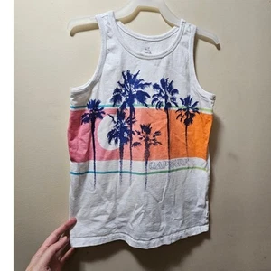 GAP Kids Organically Grown Cotton Graphic Print Tank Top Size Medium (8) - Picture 1 of 8