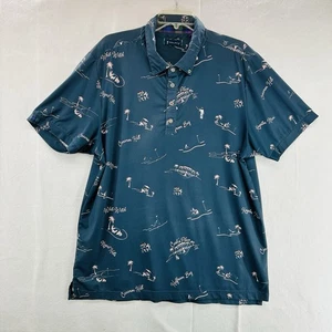 William Murray Poloshirt Herren LARGE Golf Jersey Kingston Muni Halfmoon Bay - Bild 1 von 10