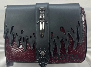 Loungefly Elvira: Mistress of the Dark Crossbody Bag - Picture 1 of 5