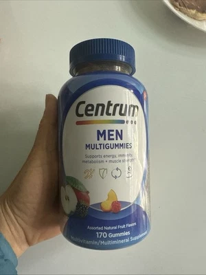 Centrum Multigummies Vitaminas gomosas para hombre, suplemento multivitamínico, surtido... Foto 1 de 3