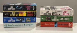 Lot of 7 Paperback Books By Lisa Scottoline - Lady Killer, Keep Quiet, Etc - Picture 1 of 14