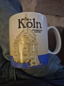 Tazza caffè Starbucks 16 0z Colonia 2014 Germania icona globale serie da collezione  - Foto 1 di 5
