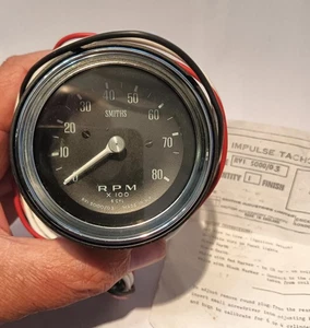 SMITHS POD CONTADOR DE REVOLUCIONES 4 Y 6 CILINDROS NOS BMC MINI FORD ROOTES TRIUMPH HOT ROD - Imagen 1 de 5