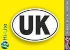 DL34 UK DECAL STICKER FOR CARS CARAVANS CAMPERVANS MOTORHOMES NOT GB LEGAL SIZE!