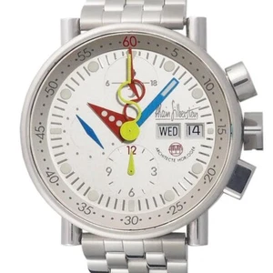 Alain Silberstein Chronobauhaus 999 Limitierte Automatisch Silber Dial 39mm Men - Bild 1 von 9