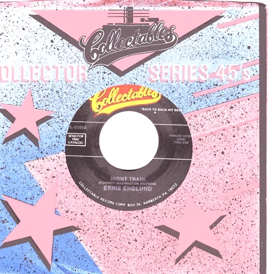 ERNIE ENGLUND:  NIGHT TRAIN "INSTRUMENTAL" /JOHNNY TILLOTSON: JIMMY'S GIRL-5955 - Image 1 of 3