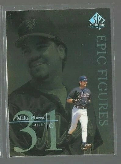 1999 SP Authentic Epic Figures #E20 Mike Piazza (ref 89742) - Image 1 of 1