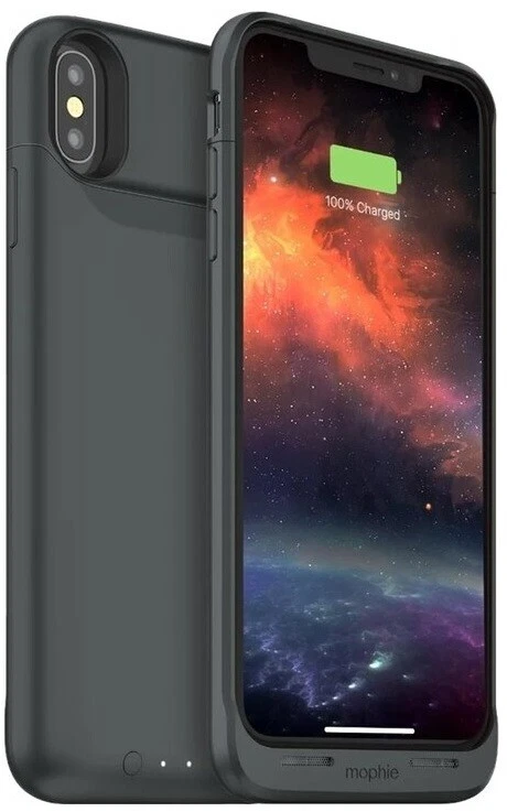 Mophie Juice Pack Air Case for Apple iPhone Xs Max - 1840mAh - Graphite Gray - Image 1 of 1