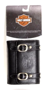 Harley Davidson Premium Leather Accessory Case 202418 with belt loop - Picture 1 of 5