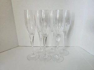 6 Vintage Bleikristall Sektflöten - Bild 1 von 11