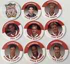 Liverpool , 1995 Merlin Premier League Football Pog Milk Cap X 9