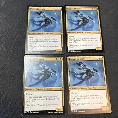 Drana's Emissary Magic The Gathering Mtg Battle for Zendikar Card 4 - Image 1 of 4