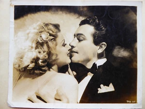 ROBERT TAYLOR*JEAN HARLOW*1937*GOLDWYN*MAYER*VINTAGE*ARGENTIQUE*RARE*HISTORIQUE* - Imagen 1 de 3