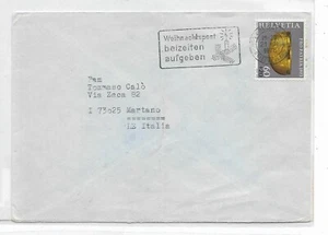 Suiza Sobre circulado Matasellos Tema Navidad año 1973 (ED-846) - Imagen 1 de 1