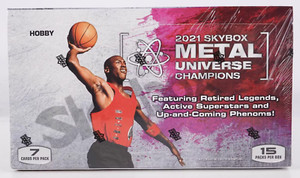 2021 Upper Deck Skybox Metal Universe Champions HOBBY Box FACTORY SEALED!^
