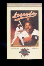 1992 Legends Magazine TONY GWYNN San Diego Padres Jumbo Cover Insert Card