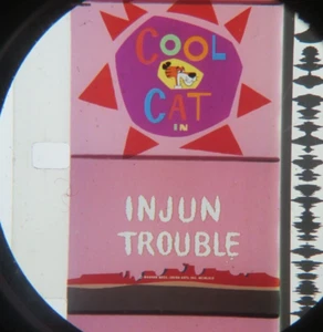 16mm COOL CAT-INJUN TROUBLE --400' IB TECH color cartoon short film. - Picture 1 of 15