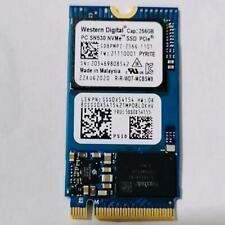 WD 256GB M.2 SSD NMVE SN530 PC PCIE 2242 SDBPMPZ-256G-1101 5ss0X54155 SSS0X54154