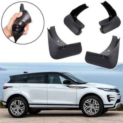 4Pcs Mud Flaps Splash Guard Car Mudguard for Land Rover Range Rover Evoque 20-22 - Image 1 of 4