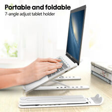 ポータブル 調節可能なノートブック タブレット ホルダー ラップトップ スタンド 折りたたみ式 コンピューター デスク