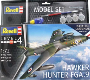 Revell 63908  1/72 Hawker Hunter FGA.9 Model Paint Set - Picture 1 of 2