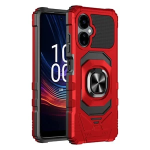 For Boost Mobile Celero5G / Celero5G+ 2024 Case Ring Stand Cover +Tempered Glass - Picture 1 of 38