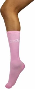 Classic Compression Socks (15-20 mm/Hg) Anti-Fatigue,Black, Blue, Pink and White - Picture 1 of 11