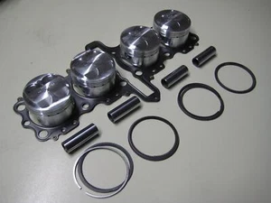 Set pistoni BIG BORE 1216 cc, foro 81 mm, compattazione 11:1, per tutti i GSF 1200 B - Foto 1 di 1