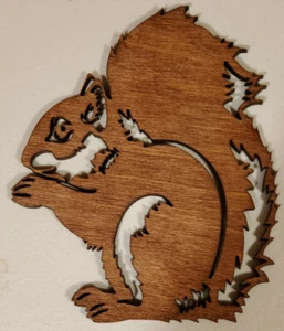 Elegant Squirrel accent for your picture arrangements. Custom Made Quality - Picture 1 of 6