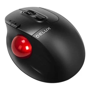 Bluetooth Trackball Mouse Wireless Ergonomic Rollerball Mouse with 2400DPI Sm... - Picture 1 of 9