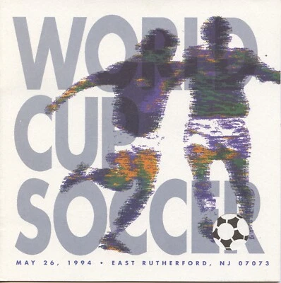 USA WORLD CUP 1994 FDC PROGRAM BOOKLET w/ SOUVENIR SHEET, STAMPS, SC# 2834-2837  - Image 1 of 4