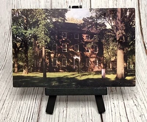 Brunswick Maine Massachusetts Hall - Bowdoin College Vintage Postcard - Picture 1 of 4