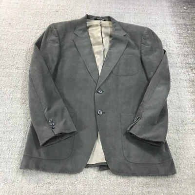 Vintage Christian Dior Blazer Mens Medium Sports Coat Gray Jacket Casual Adult - Image 1 of 4