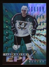 1997-98 Paul Kariya Pinnacle EPIX Emerald SEASON #E19 *NICE* Print Run Of 50