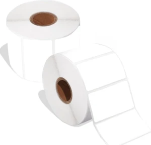 Spartan Industrial - 2.25 X 1.25” Direct Thermal Labels, Perforated Barcode A... - Picture 1 of 2