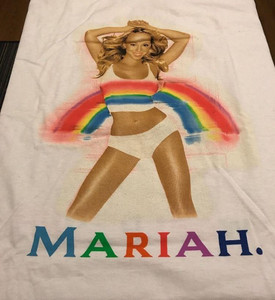 mariah rainbow shirt