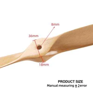 1PC Wood Wooden CW Propeller Prop For Gasoline RC Airplane 16x6 16x8 16x10 18x8 - Picture 1 of 34