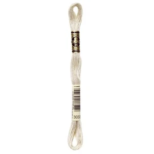 DMC 6-Strand Embroidery Cotton 8.7yd-Very Light Mocha Brown - 12 Pack - Picture 1 of 1