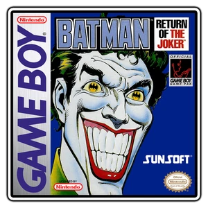 #3143 Batman Return of the Joker Game Boy Box Art Sticker Waterproof Vinyl - Picture 1 of 1