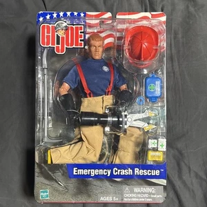 2002 Hasbro 1/6th Scale GI Joe Emergency Crash Rescue Figure NIB Rare - Picture 1 of 4